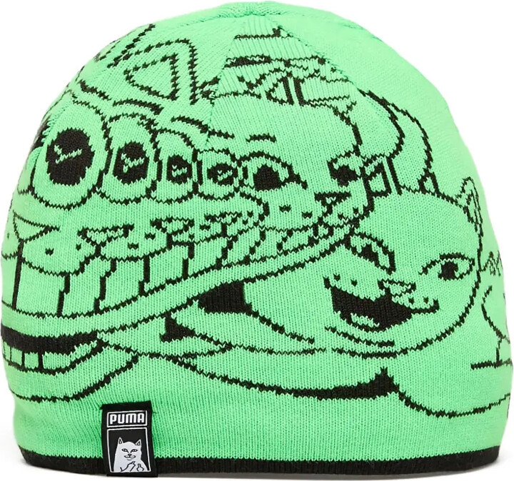 Puma x Ripndip reversible skull beanie