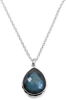 Thumbnail for your product : Ippolita Wonderland Silver Mini Teardrop Necklace in Indigo