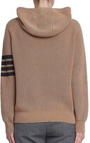 Thumbnail for your product : Thom Browne Garment-Dyed Cashmere Hoodie