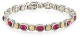 Thumbnail for your product : Konstantino Sterling Silver 18K Yellow Gold Rhodolite Bracelet