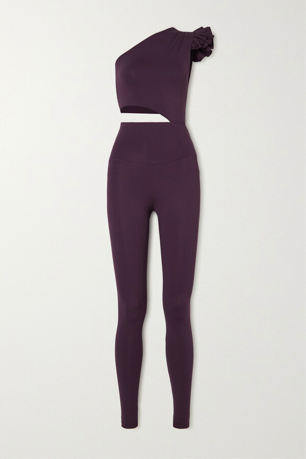Port De Bras Lauren Active Suit - Black / Chantilly - ShopStyle Jumpsuits &  Rompers