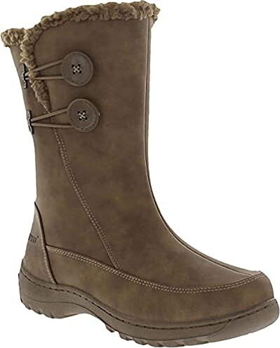 wide width waterproof boots womens
