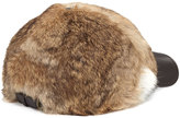 Thumbnail for your product : Adrienne Landau Goma Rabbit Baseball Cap, Natural Brown
