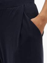 Thumbnail for your product : Hanro High-rise Cotton-blend Jersey Pyjama Trousers - Womens - Navy