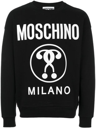 Moschino logo printed sweatshirt