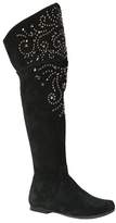 Thumbnail for your product : Ermanno Scervino Studded Suede Boots