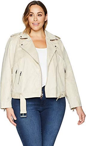 suede jacket womens plus size