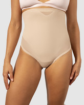 Thumbnail for your product : Miraclesuit Shapewear - Women's Nude Sports Bras & Crops - Sheer Shaping Hi Waist Thong - Size One Size, M at The Iconic
