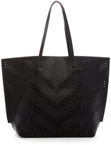 Thumbnail for your product : Urban Expressions Rome Cutout Vegan Leather Tote