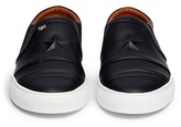 Thumbnail for your product : Givenchy Matte star stud leather skater slip ons