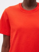 Thumbnail for your product : Bottega Veneta Round-neck Cotton-jersey T-shirt - Red