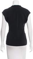 Thumbnail for your product : Roberto Cavalli Embellished Short Sleeve Top