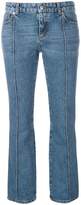 Thumbnail for your product : Alexander McQueen cropped flared jeans