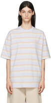Thumbnail for your product : Acne Studios Blue Pastel Stripe T-Shirt
