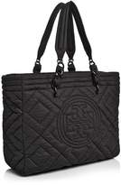 Thumbnail for your product : Tory Burch Fleming Quilted Nylon Tote
