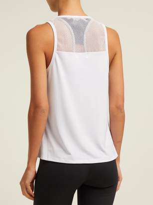 Track & Bliss - Eyes On Me Laser-cut Tank Top - Womens - White