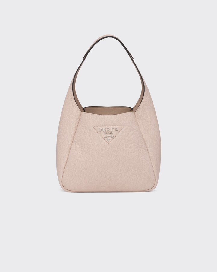 Prada Triangle-Logo Hobo Shoulder Bag - ShopStyle