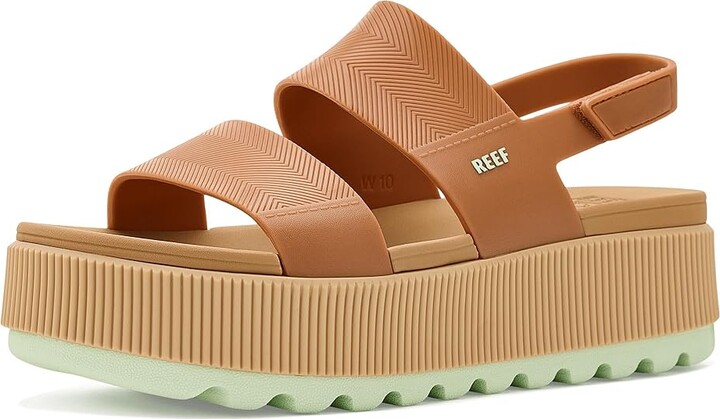 Reef Water Vista Higher Women's Sandals Almond/Ambrosia : 10 B - Medium Synthetic