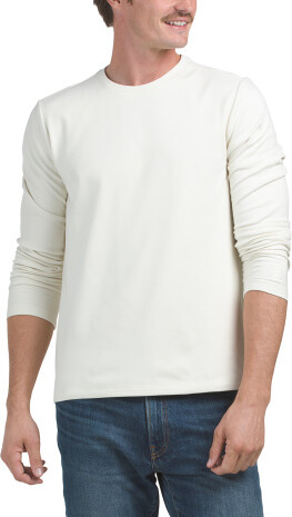 TJMAXX Super Soft Brushed Top For Men, Spandex/Polyester
