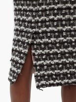 Thumbnail for your product : Comme des Garçons Comme des Garçons Tweed Pencil Skirt - Black White