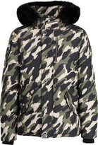 Thumbnail for your product : Moose Knuckles Camouflage-Print Padded Coat