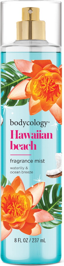 Bodycology Fragrance Body Mist, Hawaiian Beach, 8 fl oz