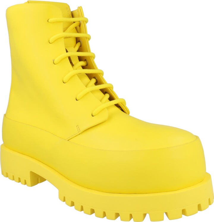 Ferragamo Lace-Up Combat Boot