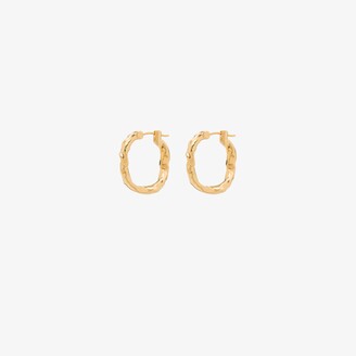 Joanna Laura Constantine gold-plated Waves hoop earrings
