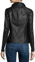 Thumbnail for your product : Neiman Marcus Elie Tahari Exclusive for Andreas Leather Moto Jacket, Black