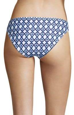 Shoshanna Geometric Ikat Classic Bikini Bottom