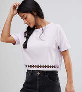 Thumbnail for your product : Brave Soul Petite T-Shirt With Ring Detail At Hem