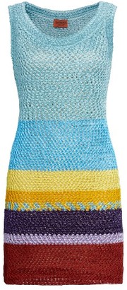 Missoni Women's Fan Stitch Knit Tank Dress