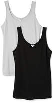 Thumbnail for your product : Bop Basics x Cosabella 2 Pack Tank