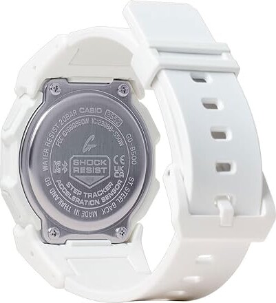 Casio G-Shock Compact White Digital Watch GD-B500-7