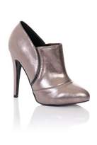 Thumbnail for your product : Pewter Stiletto Heel Ankle Boots