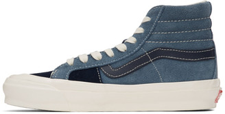 Vans Blue Suede OG 138 LX High-Top Sneakers