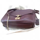 Thumbnail for your product : Celine Burgundy Leather Handbag
