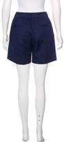 Thumbnail for your product : Forte Forte Linen-Blend High-Rise Shorts