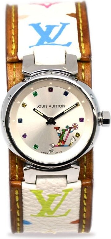 Pre-owned Louis Vuitton Silver Lockit X Virgil Abloh Cord Titanium