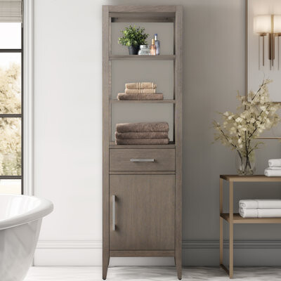 Vanity Art Freestanding Linen Cabinet