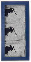 Thumbnail for your product : Polo Ralph Lauren 3-Pack Big Logo Crew Socks Gift Box