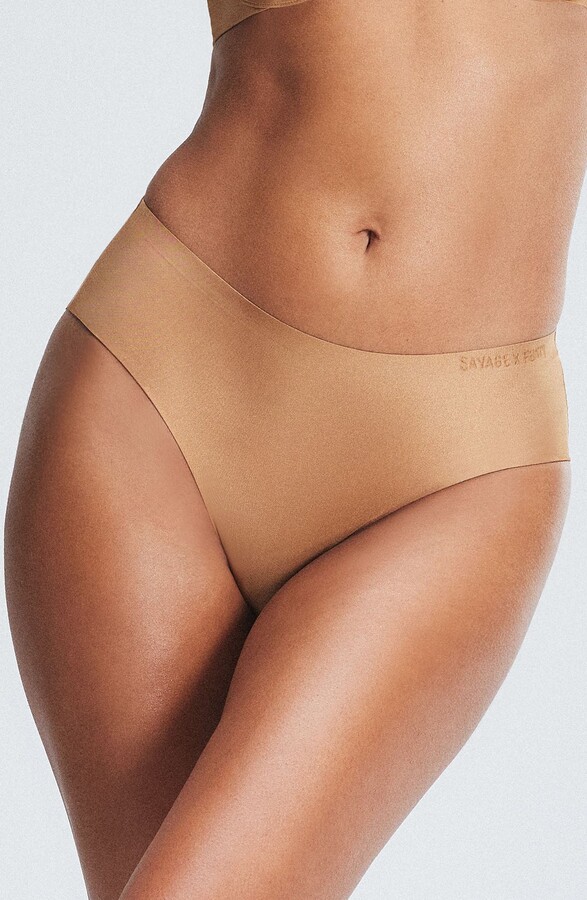 SAVAGE X FENTY Microfiber No-Show Hipster Briefs