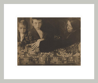 1000Museums Family Group (Mrs. White Maynard & Lewis) by Gertrude Käsebier -Framed Giclee Print