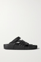 Thumbnail for your product : Birkenstock 1774 + Central Saint Martins Tallahassee Woven Leather Sandals - Black