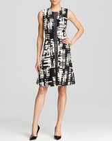 Thumbnail for your product : Calvin Klein Abstract Print Dress