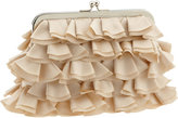 Thumbnail for your product : Nordstrom Kisslock Frame Silk Ruffle Clutch