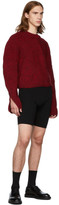Thumbnail for your product : Judy Turner Red Merino Wool Crush Sweater