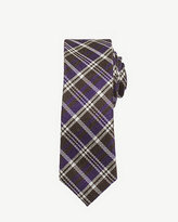 Thumbnail for your product : Le Château Wool Blend Check Print Skinny Tie