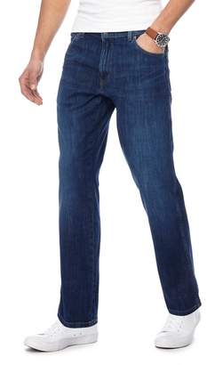 Wrangler - Blue 'Texas' Straight Jeans