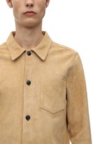 Thumbnail for your product : Ami Alexandre Mattiussi Suede Shirt Jacket